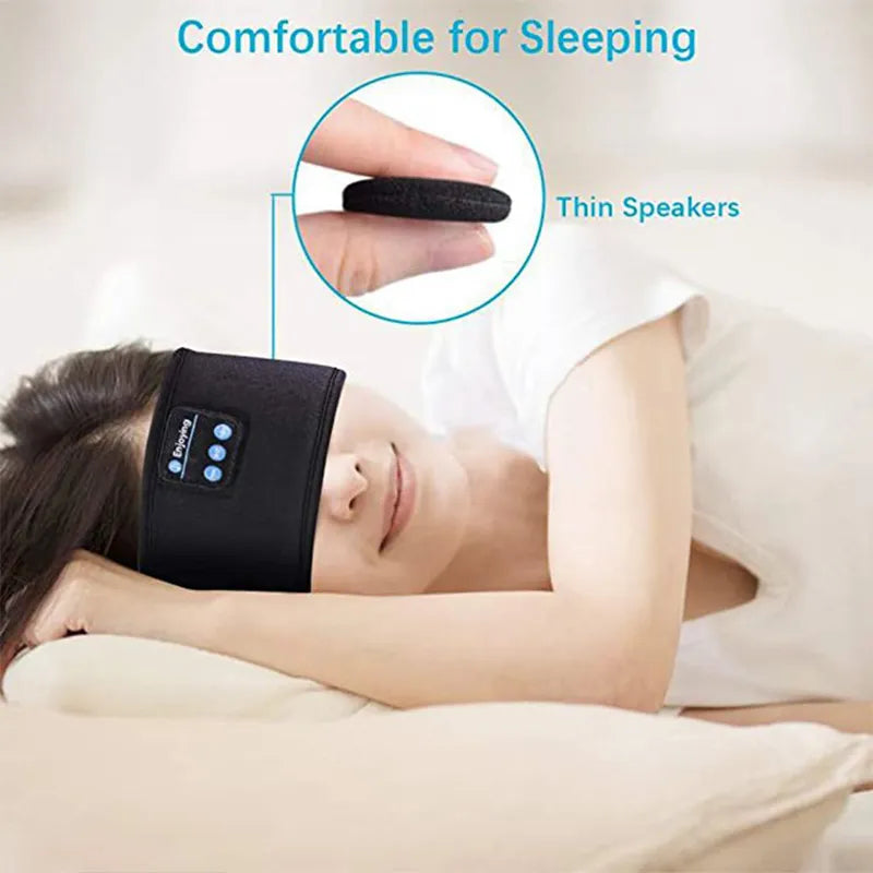 SLEEPING HEADPHONES SPORTS HEADBAND THIN SOFT