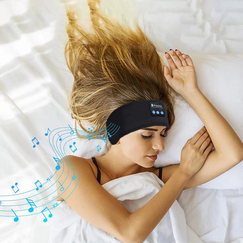 SLEEPING HEADPHONES SPORTS HEADBAND THIN SOFT